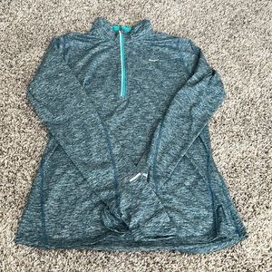 Nike quarter zip running jacket.
